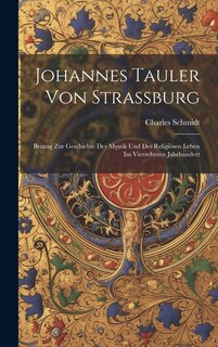 Front cover_Johannes Tauler von Strassburg