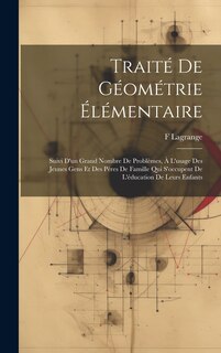 Couverture_Traité De Géométrie Élémentaire