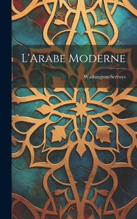 Front cover_L'Arabe Moderne