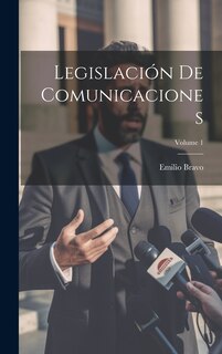 Couverture_Legislación De Comunicaciones; Volume 1
