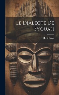 Front cover_Le Dialecte De Syouah