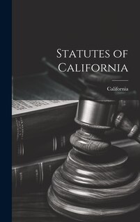 Front cover_Statutes of California