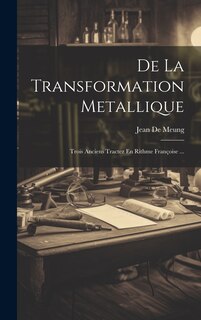 Couverture_De La Transformation Metallique