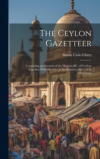 Front cover_The Ceylon Gazetteer