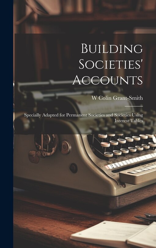 Front cover_Building Societies' Accounts