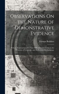 Front cover_Observations On the Nature of Demonstrative Evidence