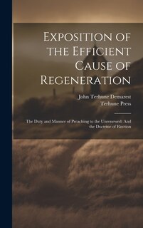 Couverture_Exposition of the Efficient Cause of Regeneration