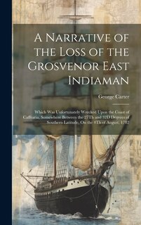 Couverture_A Narrative of the Loss of the Grosvenor East Indiaman