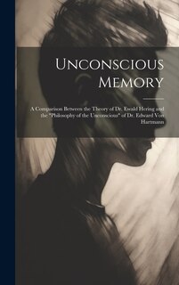 Front cover_Unconscious Memory
