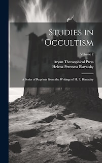 Front cover_Studies in Occultism