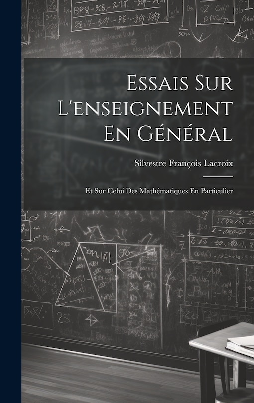 Front cover_Essais Sur L'enseignement En Général