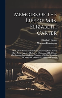 Couverture_Memoirs of the Life of Mrs. Elizabeth Carter