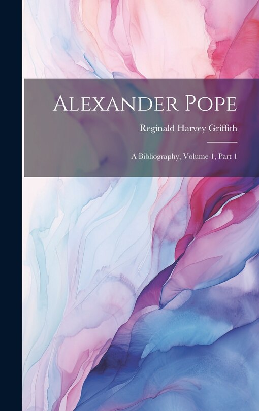 Couverture_Alexander Pope