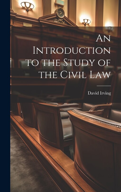 Front cover_An Introduction to the Study of the Civil Law