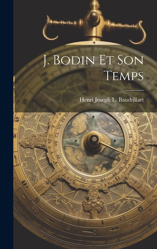Front cover_J. Bodin Et Son Temps