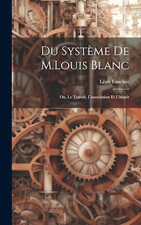 Front cover_Du Système De M.Louis Blanc