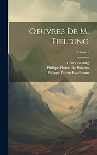 Couverture_Oeuvres De M. Fielding; Volume 7