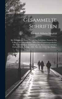 Front cover_Gesammelte Schriften