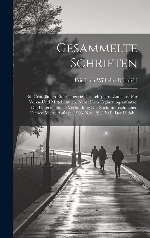 Front cover_Gesammelte Schriften