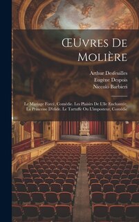 Front cover_OEuvres De Molière
