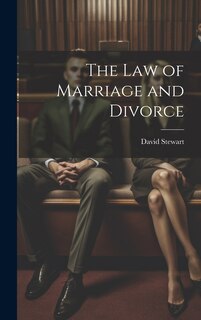Front cover_The Law of Marriage and Divorce