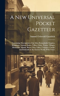 Front cover_A New Universal Pocket Gazetteer
