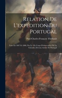 Couverture_Relation De L'expédition Du Portugal