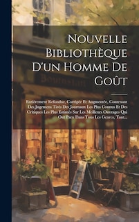 Front cover_Nouvelle Bibliothèque D'un Homme De Goût
