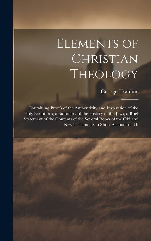 Couverture_Elements of Christian Theology