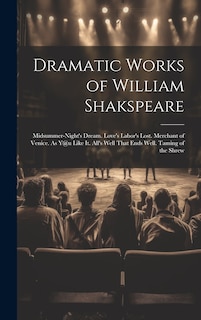 Front cover_Dramatic Works of William Shakspeare