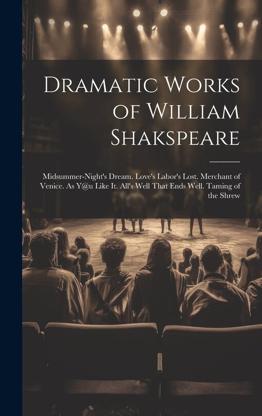 Front cover_Dramatic Works of William Shakspeare