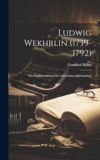 Front cover_Ludwig Wekhrlin (1739-1792)