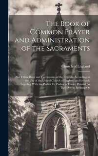 Couverture_The Book of Common Prayer and Administration of the Sacraments