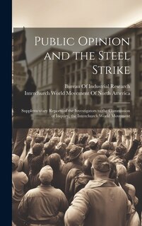Couverture_Public Opinion and the Steel Strike