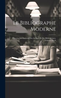 Front cover_Le Bibliographe Moderne