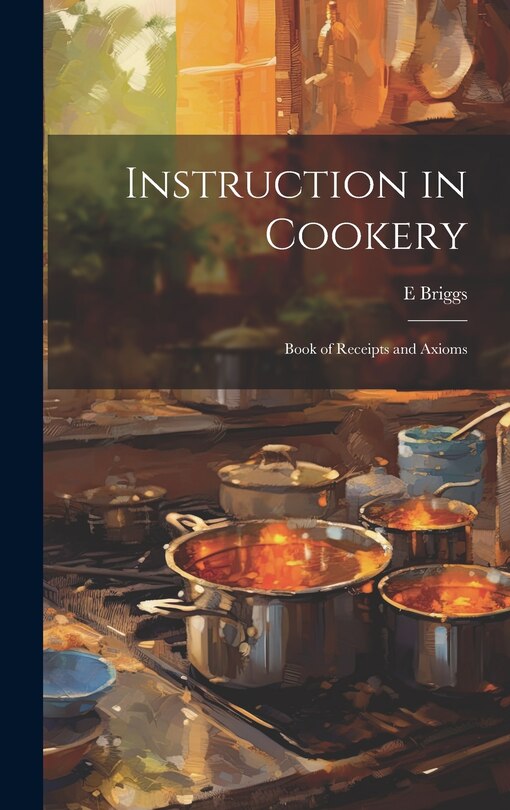 Couverture_Instruction in Cookery