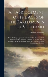 Front cover_An Abridgement of the Acts of the Parliaments of Scotland