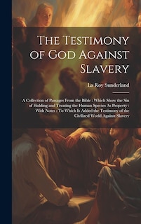 Couverture_The Testimony of God Against Slavery