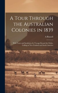Couverture_A Tour Through the Australian Colonies in 1839