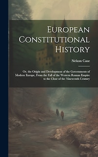 Front cover_European Constitutional History