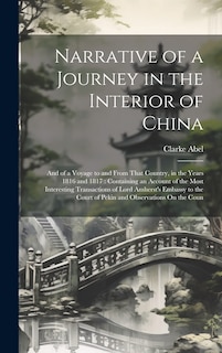 Couverture_Narrative of a Journey in the Interior of China