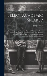 Front cover_Select Academic Speaker