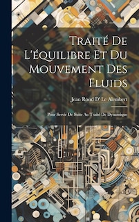 Front cover_Traité De L'équilibre Et Du Mouvement Des Fluids