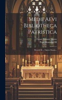 Couverture_Medii Aevi Bibliotheca Patristica