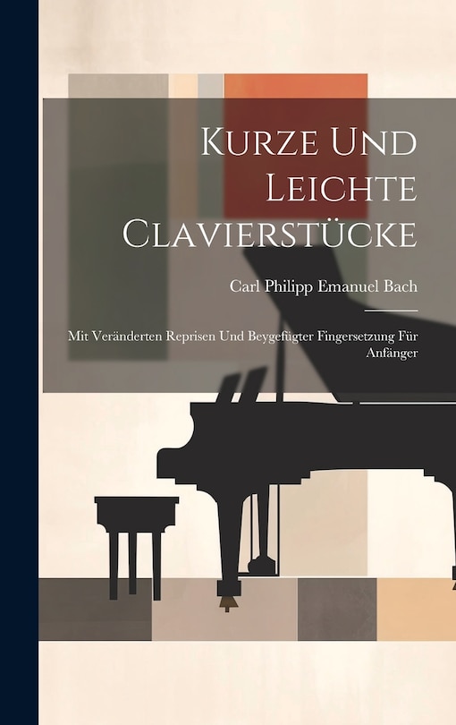 Couverture_Kurze Und Leichte Clavierstücke
