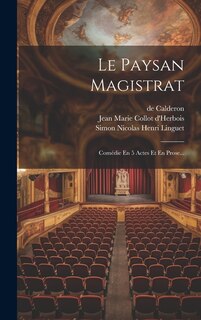 Front cover_Le Paysan Magistrat