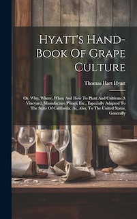 Front cover_Hyatt's Hand-book Of Grape Culture