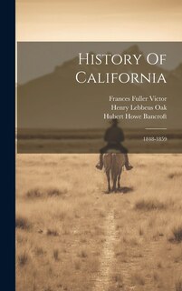 Front cover_History Of California