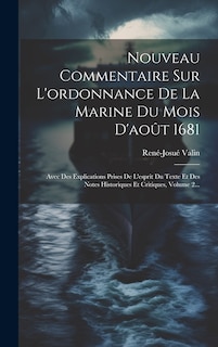 Front cover_Nouveau Commentaire Sur L'ordonnance De La Marine Du Mois D'août 1681