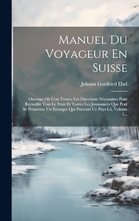Couverture_Manuel Du Voyageur En Suisse